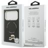Etui Karl Lagerfeld Karl & Choupette     Pins MagSafe do iPhone 17 Pro czarny na NearMe.pl