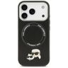 Etui Karl Lagerfeld Karl & Choupette     Pins MagSafe do iPhone 17 Pro czarny na NearMe.pl