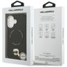 Etui Karl Lagerfeld Karl Pin MagSafe do  iPhone 17 czarny na NearMe.pl