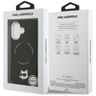 Etui Karl Lagerfeld Choupette Pin        MagSafe do iPhone 17 czarny na NearMe.pl