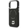 Etui Karl Lagerfeld Choupette Pin        MagSafe do iPhone 17 Pro Max czarny na NearMe.pl