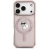 Etui Karl Lagerfeld IML Choupette        MagSafe do iPhone 17 Pro różowy na NearMe.pl
