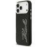 Etui Karl Lagerfeld FW Grained Signature Logo do iPhone 17 Pro Max czarny na NearMe.pl