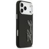 Etui Karl Lagerfeld FW Grained Signature Logo do iPhone 17 Pro Max czarny na NearMe.pl