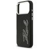 Etui Karl Lagerfeld FW Grained Signature Logo do iPhone 17 Pro Max czarny na NearMe.pl