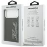 Etui Karl Lagerfeld FW Grained Signature Logo do iPhone 17 Pro Max czarny na NearMe.pl