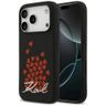 Etui Karl Lagerfeld Silicone Heart Sign Logo MagSafe do iPhone 17 Pro czarny na NearMe.pl