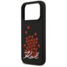 Etui Karl Lagerfeld Silicone Heart Sign Logo MagSafe do iPhone 17 Pro czarny na NearMe.pl