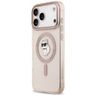 Etui Karl Lagerfeld IML Choupette        MagSafe do iPhone 17 Pro Max różowy na NearMe.pl