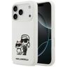 Etui Karl Lagerfeld Silicone K&C Sketch  & Logo MagSafe do iPhone 17 Pro biały na NearMe.pl