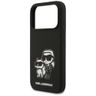 Etui Karl Lagerfeld Silicone K&C Sketch  & Logo MagSafe do iPhone 17 Pro czarny na NearMe.pl