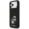 Etui Karl Lagerfeld Silicone K&C Sketch  & Logo MagSafe do iPhone 17 Pro Max czarny na NearMe.pl