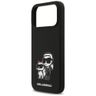 Etui Karl Lagerfeld Silicone K&C Sketch  & Logo MagSafe do iPhone 17 Pro Max czarny na NearMe.pl