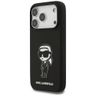 Etui Karl Lagerfeld Silicone Karl Sketch & Logo MagSafe do iPhone 17 Pro czarny na NearMe.pl