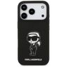 Etui Karl Lagerfeld Silicone Karl Sketch & Logo MagSafe do iPhone 17 Pro czarny na NearMe.pl