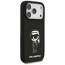 Etui Karl Lagerfeld Silicone Karl Sketch & Logo MagSafe do iPhone 17 Pro czarny na NearMe.pl