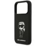 Etui Karl Lagerfeld Silicone Karl Sketch & Logo MagSafe do iPhone 17 Pro czarny na NearMe.pl