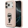 Etui Karl Lagerfeld Silicone Karl Sketch & Logo MagSafe do iPhone 17 Pro różowy na NearMe.pl