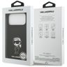 Etui Karl Lagerfeld Silicone Karl Sketch & Logo MagSafe do iPhone 17 Pro Max czarny na NearMe.pl