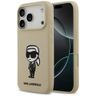 Etui Karl Lagerfeld Silicone Karl Sketch & Logo MagSafe do iPhone 17 Pro brązowy na NearMe.pl