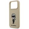 Etui Karl Lagerfeld Silicone Karl Sketch & Logo MagSafe do iPhone 17 Pro brązowy na NearMe.pl