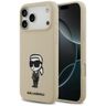 Etui Karl Lagerfeld Silicone Karl Sketch & Logo MagSafe do iPhone 17 Pro Max brązowy na NearMe.pl