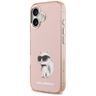 Etui Karl Lagerfeld IML Aquarelle        Choupette & Logo MagSafe do iPhone 17 różowy na NearMe.pl