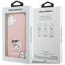 Etui Karl Lagerfeld IML Aquarelle        Choupette & Logo MagSafe do iPhone 17 różowy na NearMe.pl