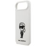 Etui Karl Lagerfeld Silicone Karl Sketch & Logo MagSafe do iPhone Air biały na NearMe.pl