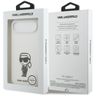 Etui Karl Lagerfeld Silicone Karl Sketch & Logo MagSafe do iPhone Air biały na NearMe.pl