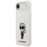 Etui Karl Lagerfeld Silicone Karl Sketch & Logo MagSafe do iPhone Air biały na NearMe.pl