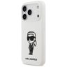 Etui Karl Lagerfeld Silicone Karl Sketch & Logo MagSafe do iPhone 17 Pro biały na NearMe.pl