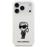 Etui Karl Lagerfeld Silicone Karl Sketch & Logo MagSafe do iPhone 17 Pro biały na NearMe.pl