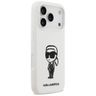 Etui Karl Lagerfeld Silicone Karl Sketch & Logo MagSafe do iPhone 17 Pro biały na NearMe.pl