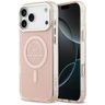 Etui Karl Lagerfeld IML Karl RSG Logo    MagSafe do iPhone 17 Pro Max różowy na NearMe.pl