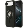 Etui Karl Lagerfeld Silicone             Karl&Choupette Ring MagSafe do iPhone Air czarny na NearMe.pl