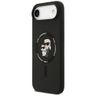 Etui Karl Lagerfeld Silicone             Karl&Choupette Ring MagSafe do iPhone Air czarny na NearMe.pl