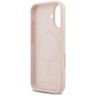 Etui Karl Lagerfeld Silicone             Karl&Choupette Ring MagSafe do iPhone 17 różowy na NearMe.pl