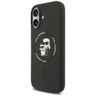 Etui Karl Lagerfeld Silicone             Karl&Choupette Ring MagSafe do iPhone 17 czarny na NearMe.pl