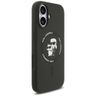Etui Karl Lagerfeld Silicone             Karl&Choupette Ring MagSafe do iPhone 17 czarny na NearMe.pl