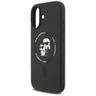 Etui Karl Lagerfeld Silicone             Karl&Choupette Ring MagSafe do iPhone 17 czarny na NearMe.pl