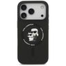 Etui Karl Lagerfeld Silicone             Karl&Choupette Ring MagSafe do iPhone 17 Pro Max czarny na NearMe.pl