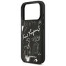 Etui Karl Lagerfeld Grained Pattern &    Logo MagSafe do iPhone 17 Pro czarny na NearMe.pl