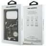 Etui Karl Lagerfeld Grained Pattern &    Logo MagSafe do iPhone 17 Pro czarny na NearMe.pl