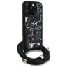 Etui Karl Lagerfeld Crossbody Grained    Pattern & Logo do iPhone 16 Pro Max czarny na NearMe.pl
