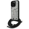 Etui Karl Lagerfeld Crossbody Grained    Pattern & Logo do iPhone 16 Pro szary na NearMe.pl