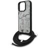 Etui Karl Lagerfeld Crossbody Grained    Pattern & Logo do iPhone 16 Pro szary na NearMe.pl