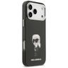 Etui Karl Lagerfeld IML Aquarelle Karl   & Logo MagSafe do iPhone 17 Pro Max czarny na NearMe.pl