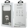 Etui Karl Lagerfeld IML Aquarelle Karl   & Logo MagSafe do iPhone 17 Pro Max czarny na NearMe.pl