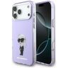 Etui Karl Lagerfeld IML Aquarelle Karl   & Choupette & Logo MagSafe do iPhone 17 Pro Max fioletowy na NearMe.pl